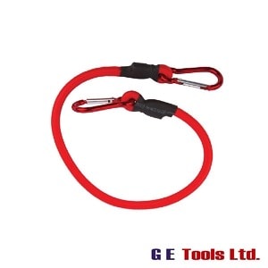 Master Lock Flat Bungee 60cm Red Double Hook