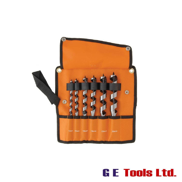 Bahco 9526 Combination Wood Auger Bit Set, 6 Piece 10-25mm