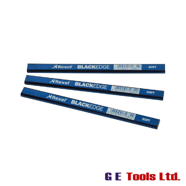Blackedge Carpenter’s Pencils – Blue / Soft (Card 12)