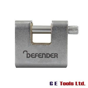 Defender Armoured Warehouse Block Padlock 80mm Keyed Alike
