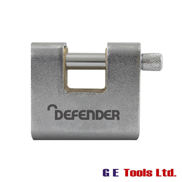 Defender Armoured Warehouse Block Padlock 60mm Defender Armoured Warehouse Block Padlock 60mm