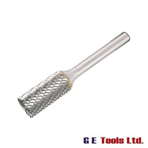 Dormer Solid Carbide Bright Rotary Burr – Cylinder with Endcut 8 x 6mm