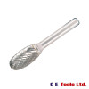 Dormer Solid Carbide Rotary Bright Burr Oval 6.3 x 3mm Dormer Solid Carbide Rotary Bright Burr Oval 6.3 x 3mm