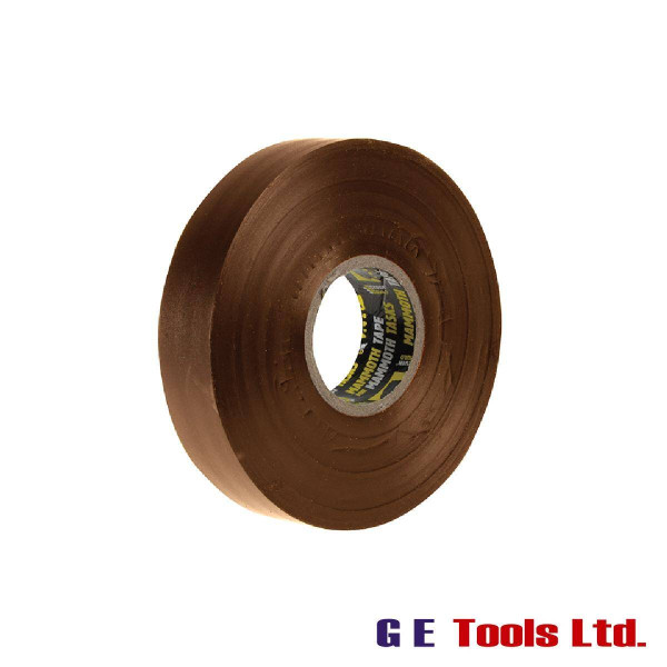 Everbuild Electrical Insulation Tape Brown 19mm x 33m