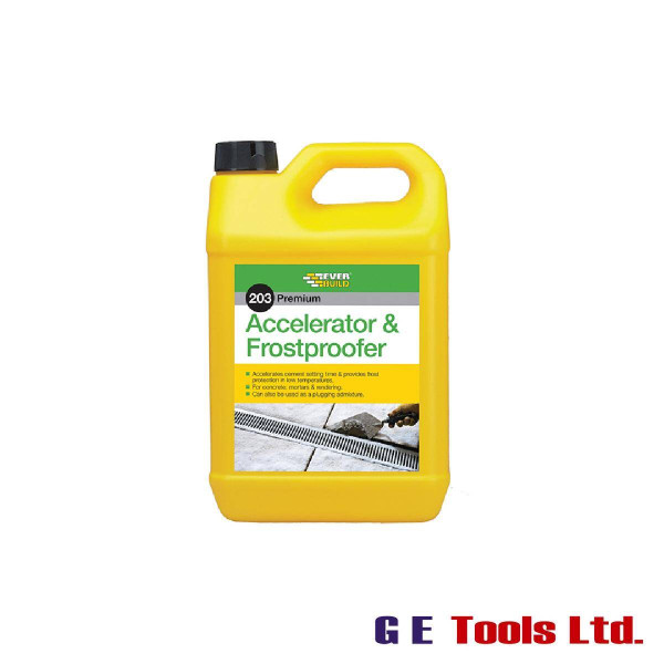 Everbuild 203 Accelerator & Frostproofer 5 litre