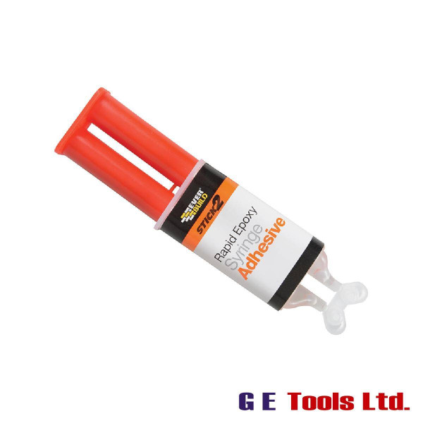 Everbuild STICK2® Rapid Epoxy Syringe 24ml