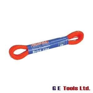 Faithfull Tools 300 Polyethylene Brick Line 18m (59ft) Orange (Box of 12)