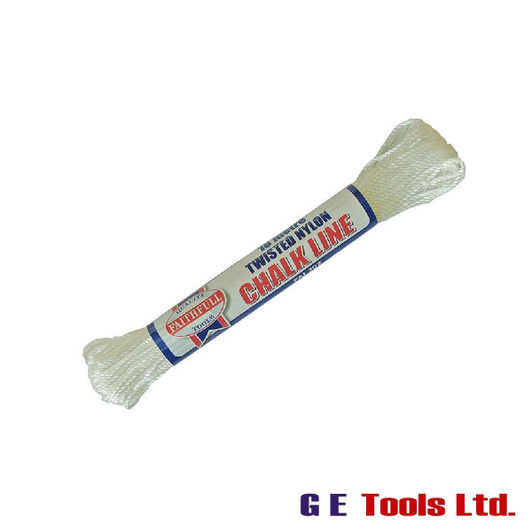 Faithfull Tools 302 Twisted Nylon Chalk Line 18m (Box 12)
