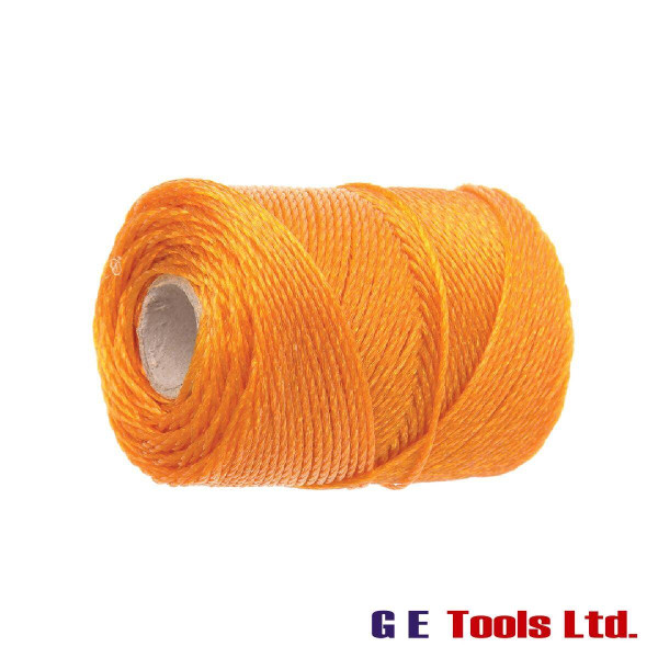 Faithfull Tools 3250 Heavy-Duty Polyethylene Brick Line 250m (820ft) Orange