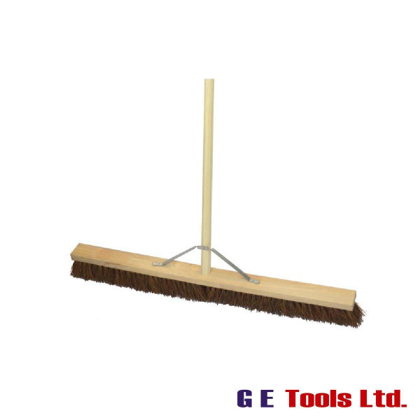 Faithfull Tools Stiff Bassine Broom 900mm (36in) + Handle & Stay