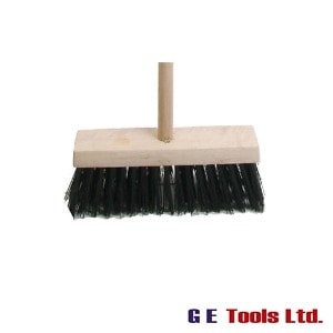 Faithfull Tools Broom PVC 325mm (13in) Head complete with Handle