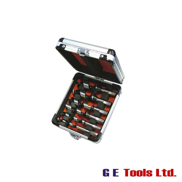 Faithfull Tools Stubby Combination Wood Auger Bit Set, 6 Piece 10-25mm