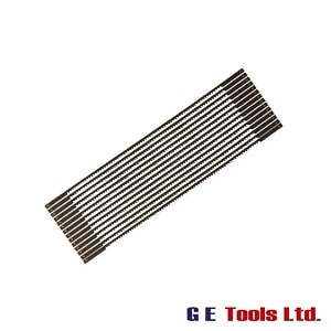 Faithfull Tools Coping Saw Blades Wood (10 Packs of 10 Blades) 14 TPI