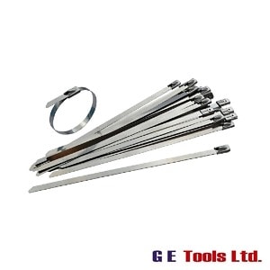 Faithfull Tools Stainless Steel Cable Ties 7.9 x 360mm (Pack 50) Faithfull Tools Stainless Steel Cable Ties 7.9 x 360mm (Pack 50)