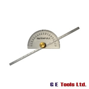 Faithfull Tools Depth Gauge with Protractor 150mm (6in) Faithfull Tools Depth Gauge with Protractor 150mm (6in)