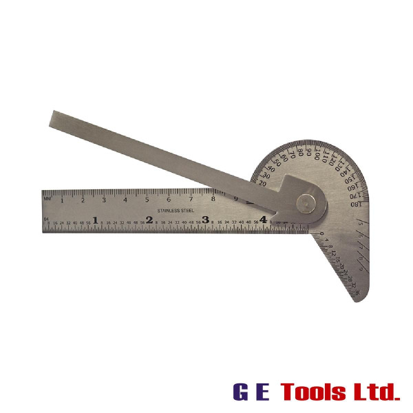 Faithfull Tools Multi Purpose Angle Protractor 100mm (4in)