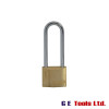 Faithfull Tools Brass Padlock 40mm Long Shackle 3 Keys