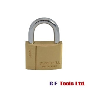 Faithfull Tools Brass Padlock 50mm 3 Keys