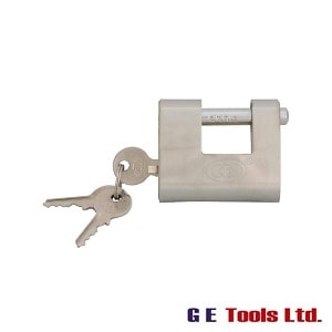 Faithfull Tools Brass Shutter Padlock 60mm