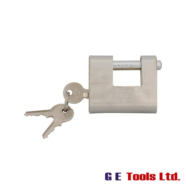 Faithfull Tools Brass Shutter Padlock 60mm