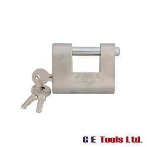 Faithfull Tools Brass Shutter Padlock 80mm