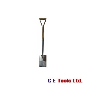 Faithfull Tools Prestige Stainless Steel Border Spade Ash Handle