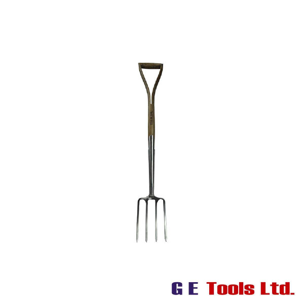 Faithfull Tools Prestige Stainless Steel Digging Fork Ash Handle