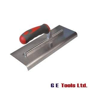 Faithfull Tools Edging Trowel Soft Grip Handle 11 x 4.3/4in