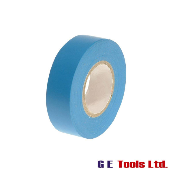 Faithfull Tools PVC Electrical Tape Blue 19mm x 20m