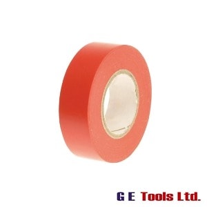 Faithfull Tools PVC Electrical Tape Red 19mm x 20m