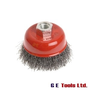 Faithfull Tools Wire Cup Brush 75mm M14x2, 0.30mm Steel Wire Faithfull Tools Wire Cup Brush 75mm M14x2, 0.30mm Steel Wire