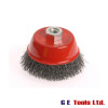 Faithfull Tools Wire Cup Brush 100mm M14x2, 0.30mm Stainless Steel Wire