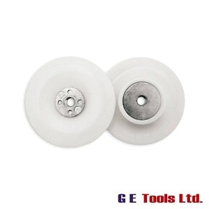 Flexipads Angle Grinder Pad White 100mm (4in) M10 x 1.50 Flexipads Angle Grinder Pad White 100mm (4in) M10 x 1.50