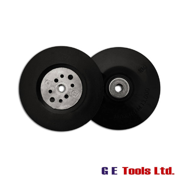 Flexipads Angle Grinder Pad Black 115mm (4.5in) M10 x 1.50 Flexipads Angle Grinder Pad Black 115mm (4.5in) M10 x 1.50