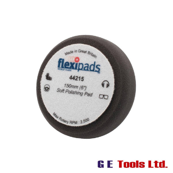 Flexipads Black Polishing Foam 150mm x 50mm GRIP®