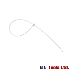 ForgeFix Cable Tie Natural/Clear 4.8 x 368mm (Bag 100)