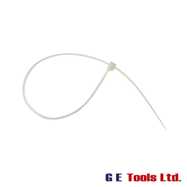 ForgeFix Cable Tie Natural/Clear 8.0 x 450mm (Bag 100)