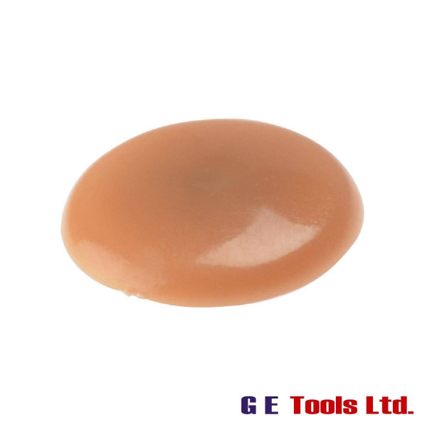 ForgeFix Pozi Compatible Cover Cap Light Brown No.6-8 Bag 100