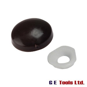 ForgeFix Domed Cover Cap Black No. 6-8 Bag 25 ForgeFix Domed Cover Cap Black No. 6-8 Bag 25