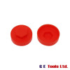 ForgeFix TechFast Cover Cap Poppy Red 19mm (Pack 100)