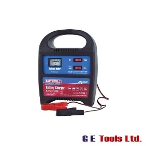 Faithfull Tools Vehicle Battery Charger 9-112Ah 8 amp