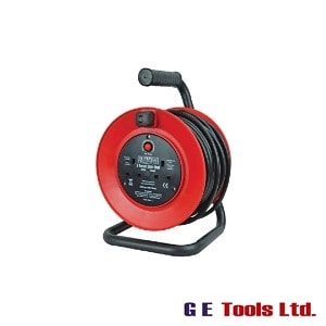 Faithfull Tools Open Drum Cable Reel 240V 13A 2-Socket 25m