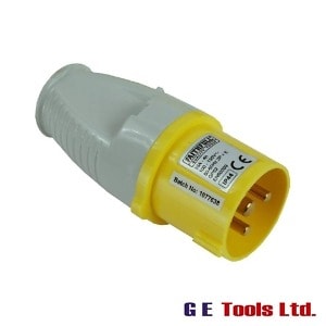 Faithfull Tools Yellow Plug 16A 110V