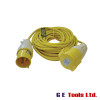 Faithfull Tools Trailing Lead 110V 32A 2.5mm Cable 14m