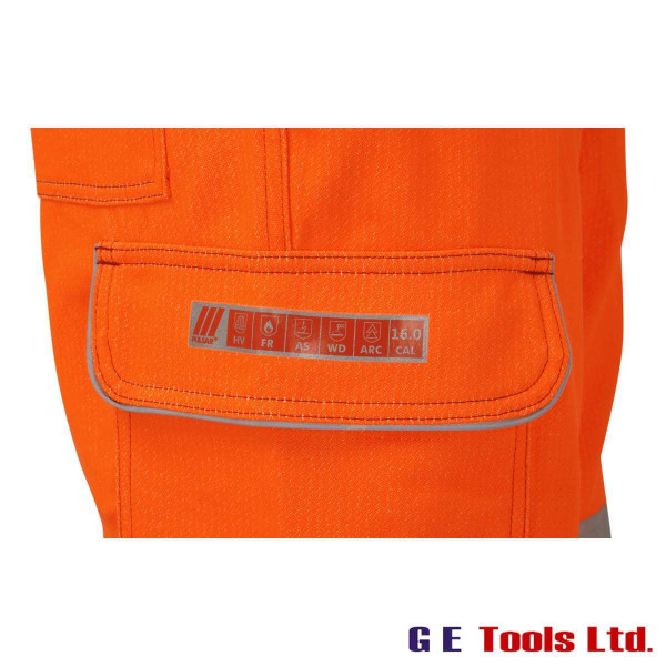 Pulsar PRARC07 FR-AST-ARC High Visibility Combat Trousers Orange
