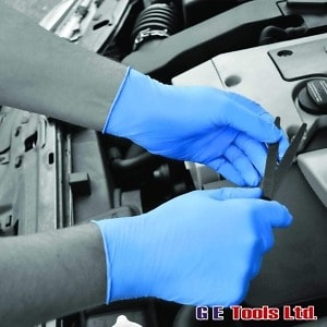 PH Bodyguards GL890 Blue Nitrile Examination Glove (100 Pack)