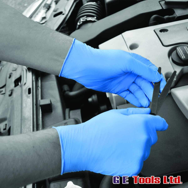 PH Bodyguards GL890 Blue Nitrile Examination Glove (100 Pack)