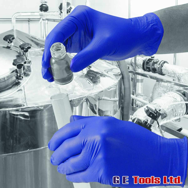 PH Bodyguards Finite P Indigo AF Nitrile Gloves 100 Pack