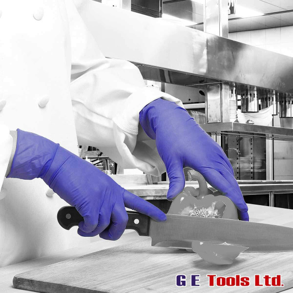 PH Bodyguards Finite P Indigo AF Nitrile Gloves 100 Pack