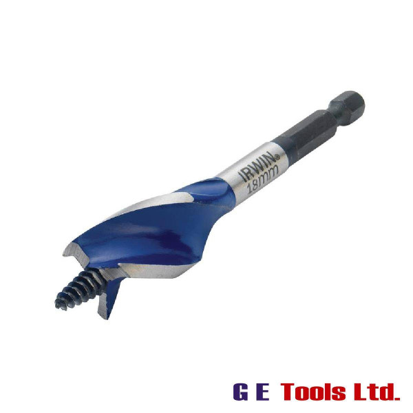 Irwin Blue Groove 6X Stubby Wood Bit 18 x 100mm